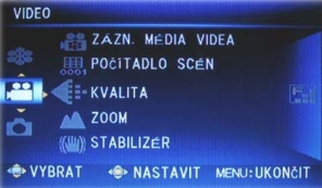 Menu JVC